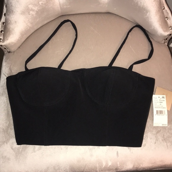 Aidan Mattox Tops - NWT Aidan Mattox Crop Top sz 10